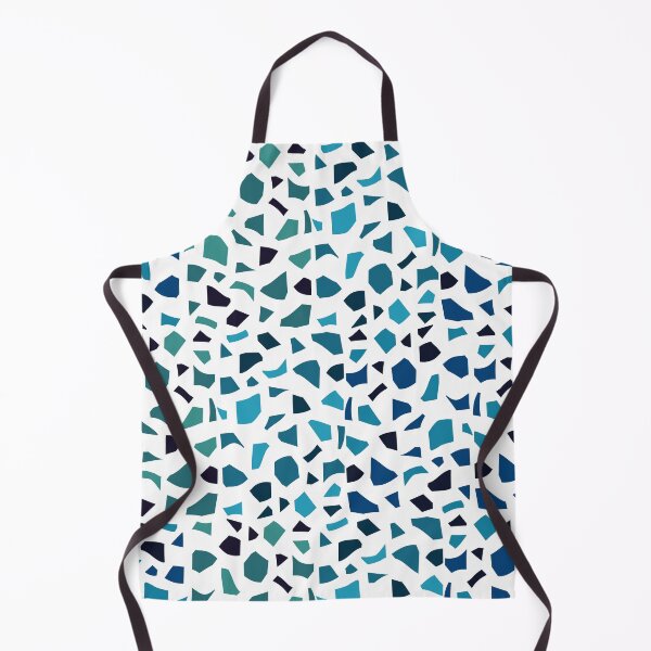 Item preview, Vintage blue Terrazzo Pattern-By Abatkok designed and sold by abatkok.