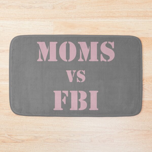 Item preview, Moms vs FBI in Blush Pink designed and sold by Interpret108.
