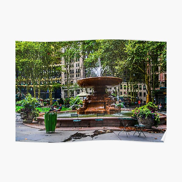 lazy Sunday morning in the park Poster
