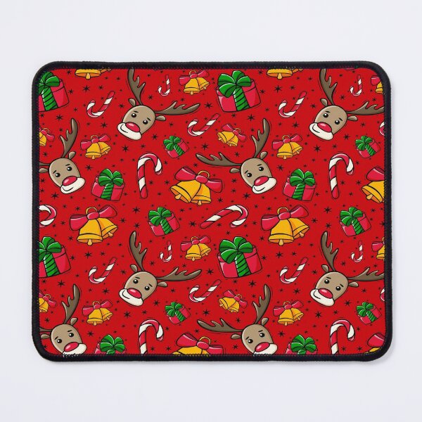 Item preview, Christmas Ornaments, Santa's Face, rein Deer Face and Christmas Symbols Pattern designed and sold by Uaryan.