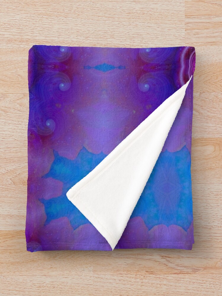 Thumbnail 3 of 6, Throw Blanket, Abstract Design designed and sold by colourfulmagic.