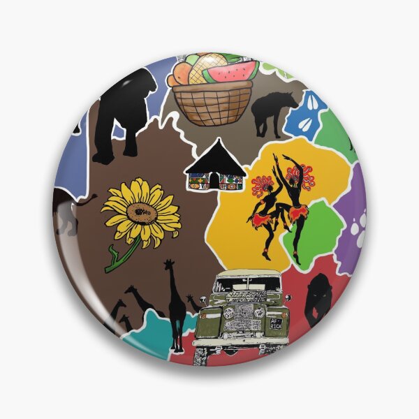 Item preview, Las maravillas de Sudáfrica designed and sold by DitDot-Art.