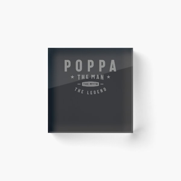 Item preview, Mens Poppa The Man The Myth The Legend - Dad Grandpa designed and sold by cidolopez.