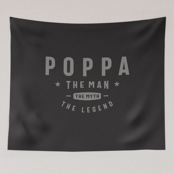 Item preview, Mens Poppa The Man The Myth The Legend - Dad Grandpa designed and sold by cidolopez.