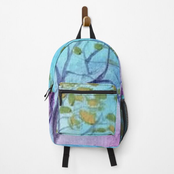 Item preview, Sunset pink and leafy blue designed and sold by ikon-olga.