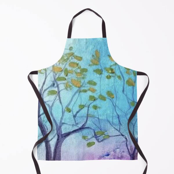 Item preview,  Sunset pink and leafy blue designed and sold by ikon-olga.