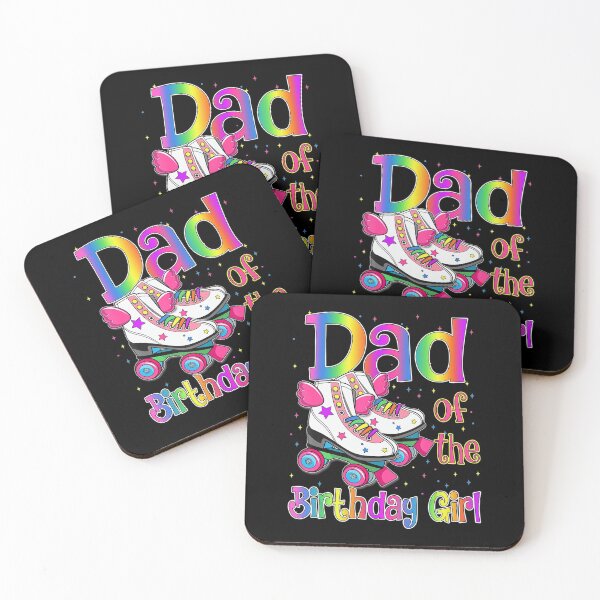 Item preview, Dad Birthday Rolling Skate Birthday family Party designed and sold by ReneBurkhardt.