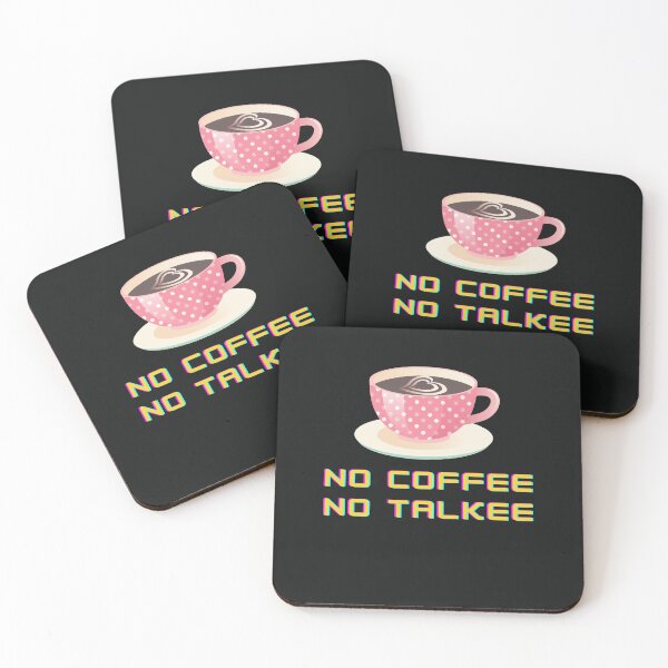 Item preview, No Coffee No Talkee Funny Coffee lovers designed and sold by BhavyaBathla.