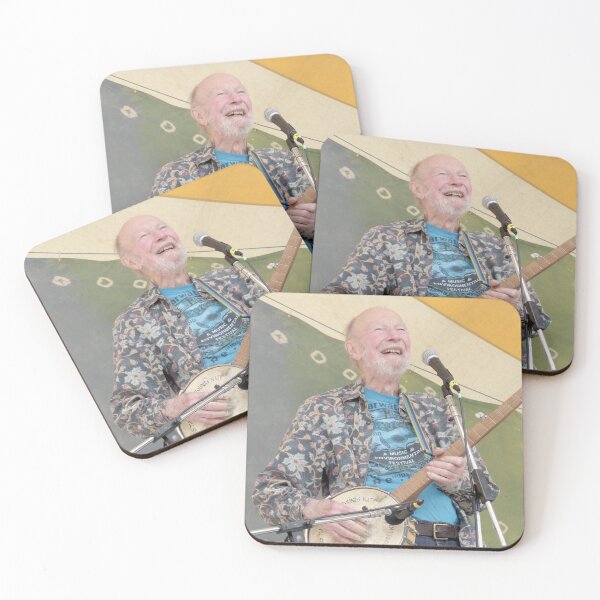 Item preview, Pete Seeger Photograph designed and sold by ConcertImages.