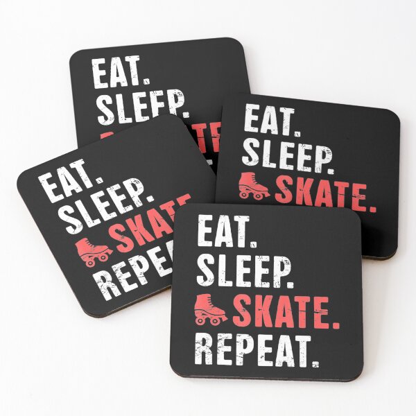 Item preview, Eat Sleep Skate Repeat designed and sold by ReneBurkhardt.