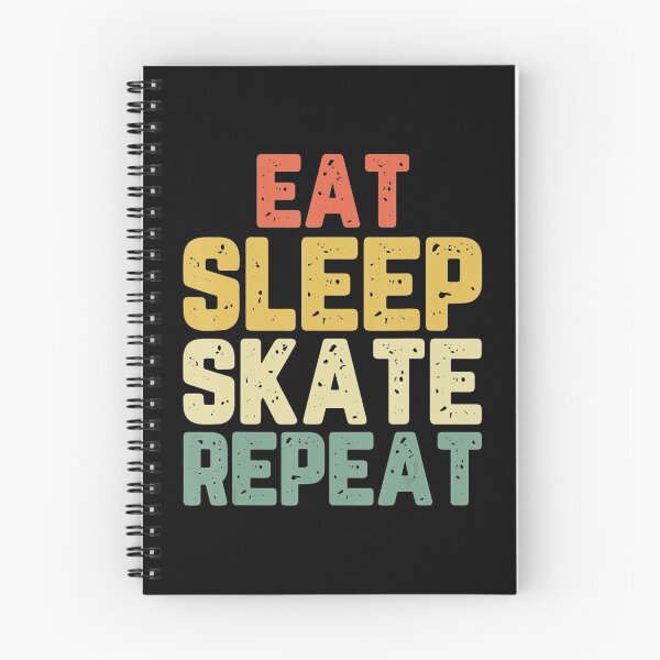 Item preview, Eat Sleep Skate Skating Skater Ice Roller designed and sold by ReneBurkhardt.