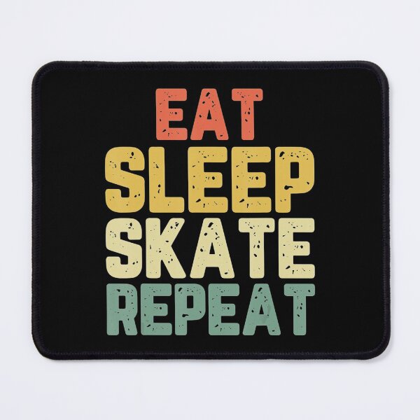 Item preview, Eat Sleep Skate Skating Skater Ice Roller designed and sold by ReneBurkhardt.