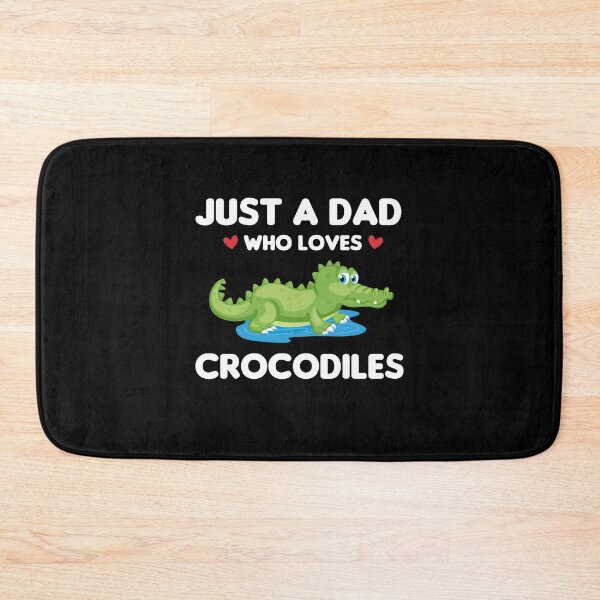 Item preview, Just A Dad Who Loves Crocodiles designed and sold by imaneless.