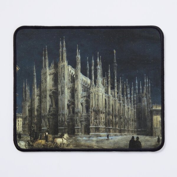 Item preview, Night on the Piazza del Duomo - Angelo Inganni  designed and sold by Vintage Designs +.