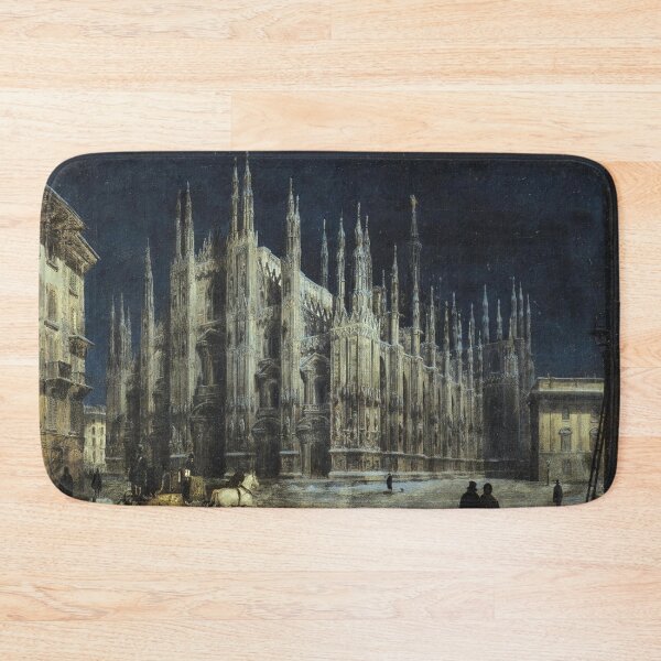 Item preview, Night on the Piazza del Duomo - Angelo Inganni  designed and sold by Vintage Designs +.
