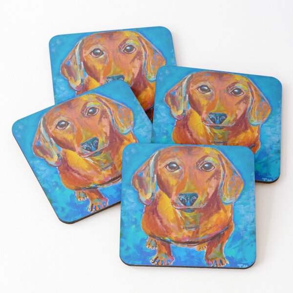 Aperçu de l'œuvre Foxy Doxie créée et vendue par TraceyMackieArt.