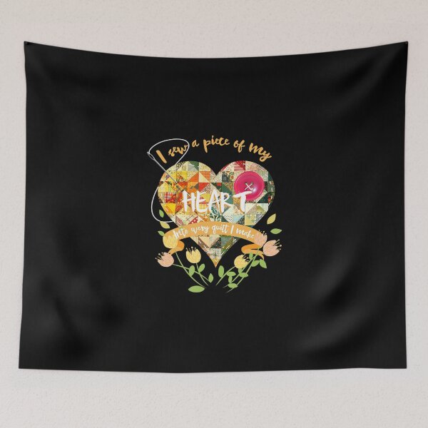Item preview, I Sew a Piece of My Heart Into Every Quilt I Make designed and sold by AloisSinger.