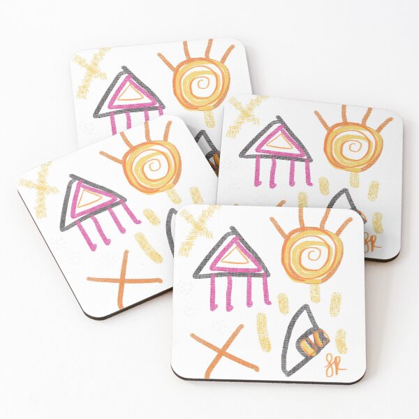 Item preview, Happy Shapes designed and sold by samantharedfern.