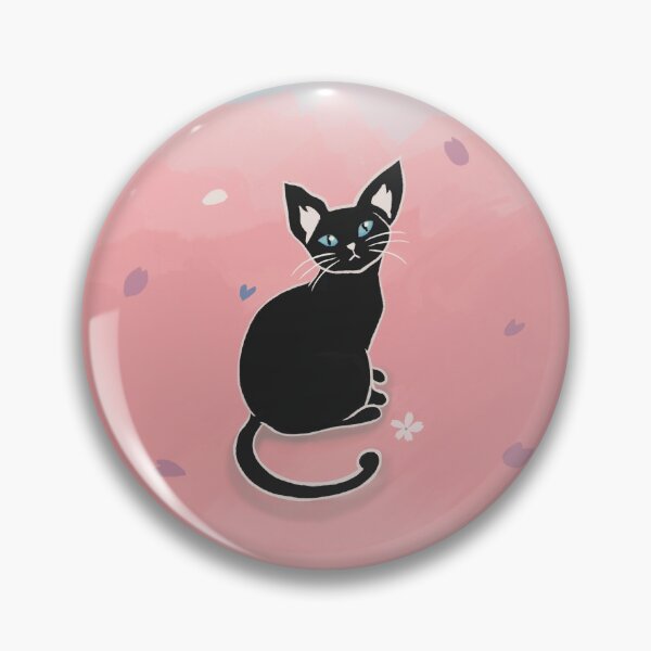 Item preview, Dreamy black cat on pink and blue cloud designed and sold by Dearlinh.