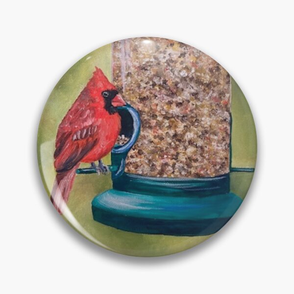 Item preview, Bird Feeder Painting designed and sold by Kathryn Davis.