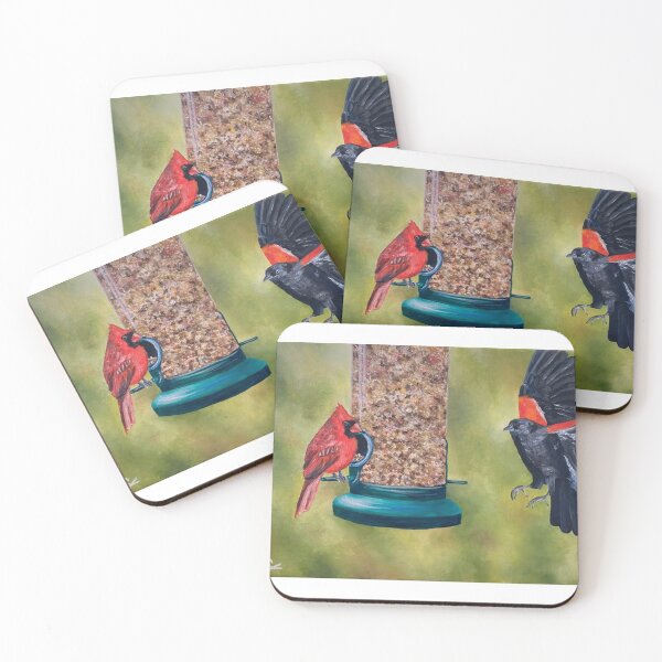 Item preview, Bird Feeder Painting designed and sold by Kathryn Davis.