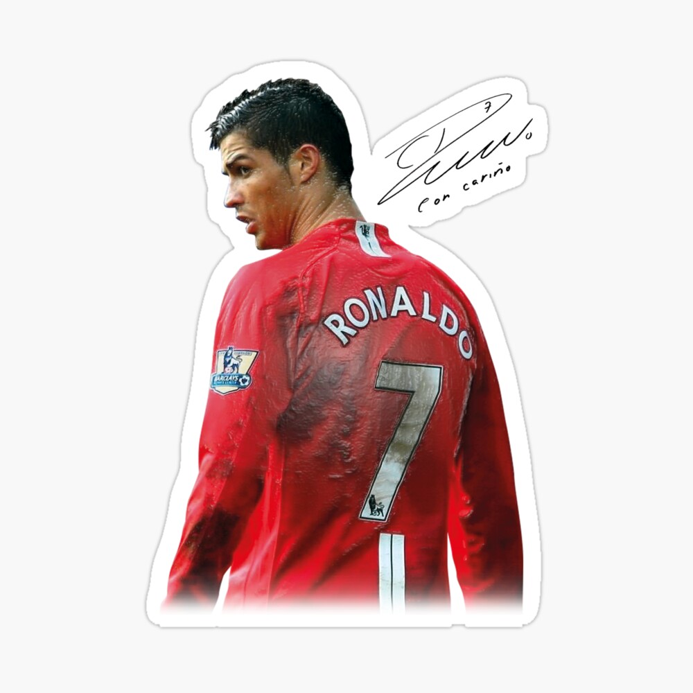 Signed Cristiano Ronaldo Manchester United Poster - 18x12 Photo