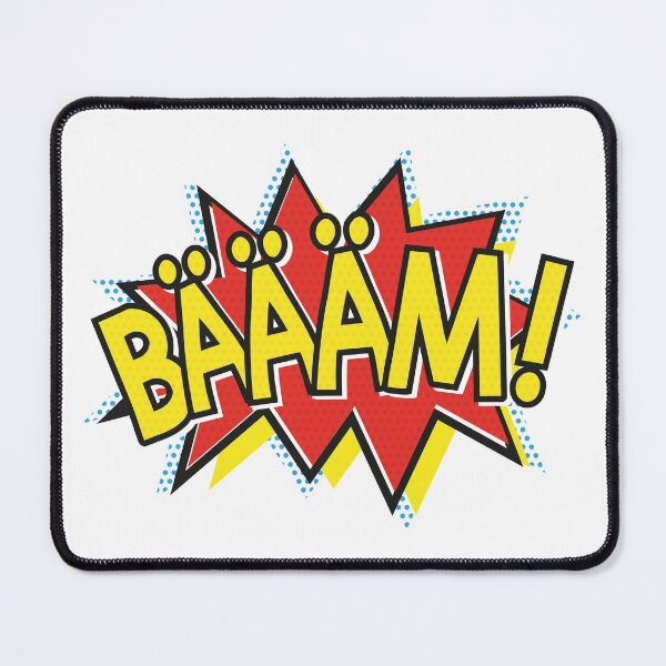 Item preview, BÄÄÄM in Gelb – Comic Style designed and sold by un-artiges.