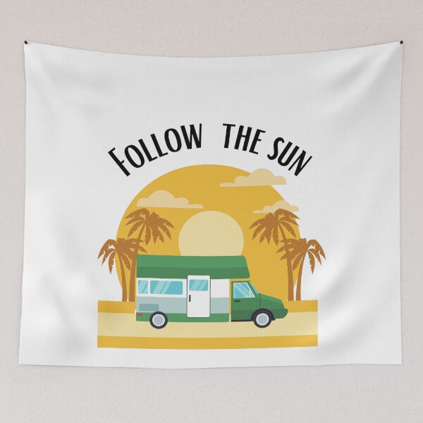 Item preview, Home is where you park it van life | Follow the sun van life designed and sold by Zoef-Design.