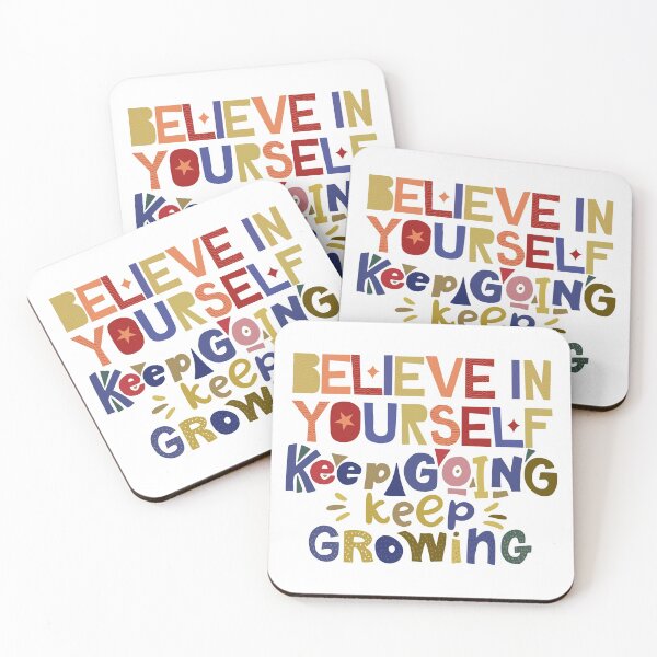 Aperçu de l'œuvre Believe in Yourself Keep Going créée et vendue par designerJO23.