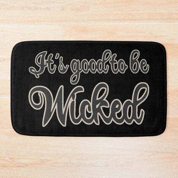 Item preview, It's Good To Be Wicked Retro Font Simple Elegant Design designed and sold by TrulyEpoque.