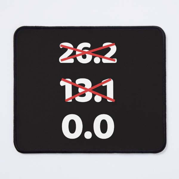 Item preview, Funny No Marathon, No Half Marathon Miles Run designed and sold by TastySpace.