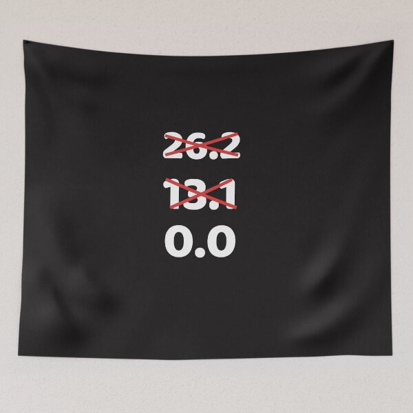 Item preview, Funny No Marathon, No Half Marathon Miles Run designed and sold by TastySpace.