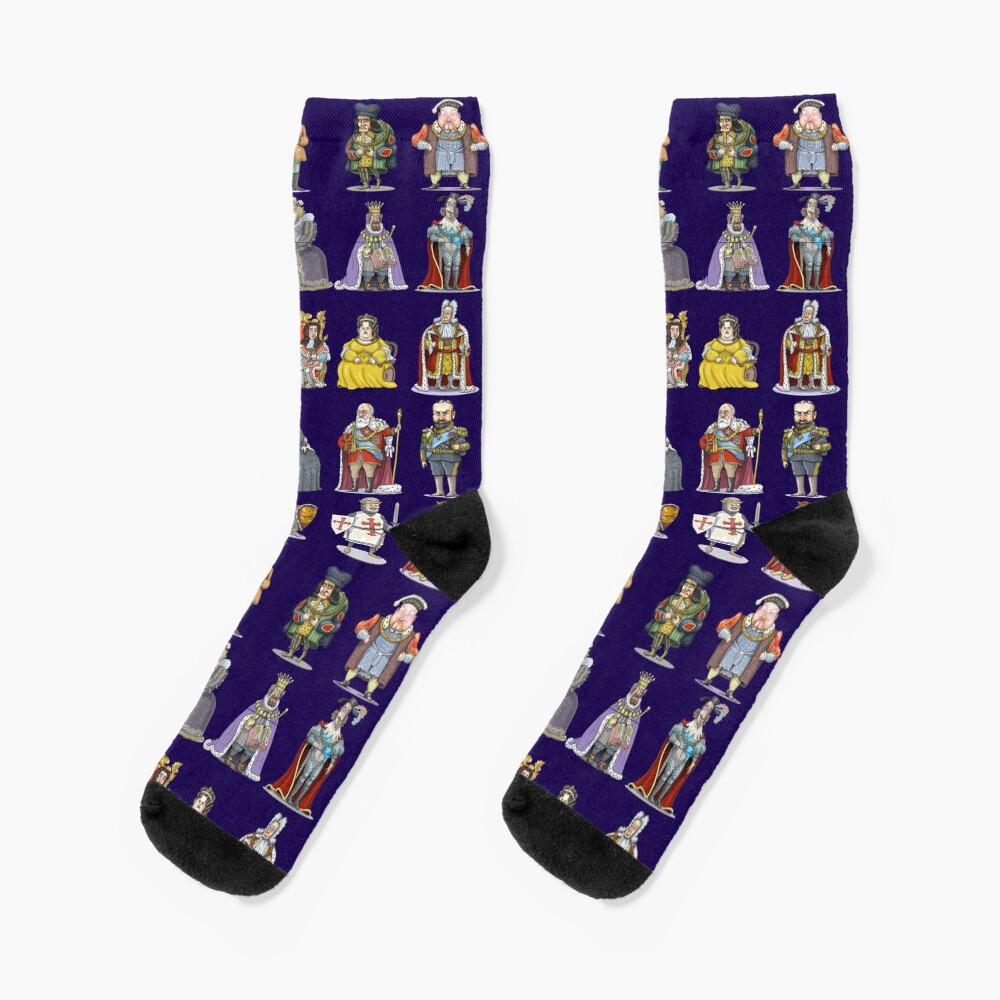 British Monarchs Socks