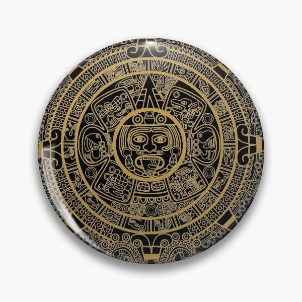 Item preview, Creative Gold Aztec Emblem - Aztec Emblem designed and sold by swimarts.