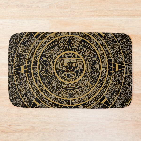 Item preview, Creative Gold Aztec Emblem - Aztec Emblem designed and sold by swimarts.