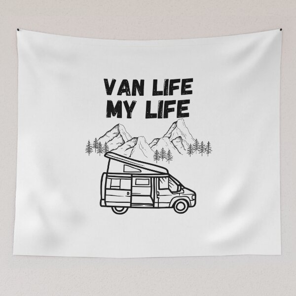 Item preview, living the van life | Van life my life designed and sold by Zoef-Design.