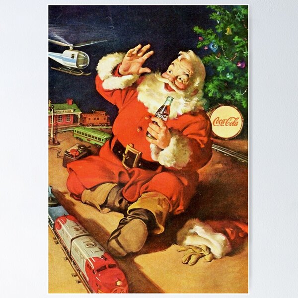 Item preview, Santa Claus Playing Christmas Toys designed and sold by TeraJight.