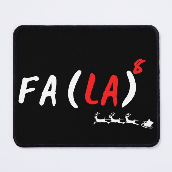 Item preview, Math Christmas - Fa la la la designed and sold by M-Infinite.