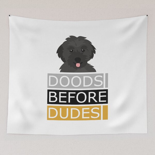 Item preview, Doods Before Dudes - Funny Black Goldendoodle designed and sold by DAFIN.