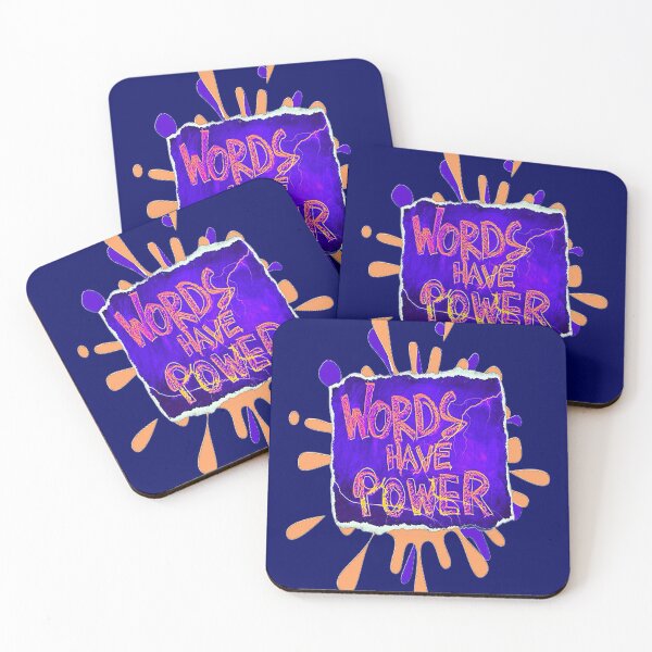 Item preview, Words Have Power Lettering Design, Words, Illustration Abstracto, Motivational Quotes designed and sold by Adri Barnard.