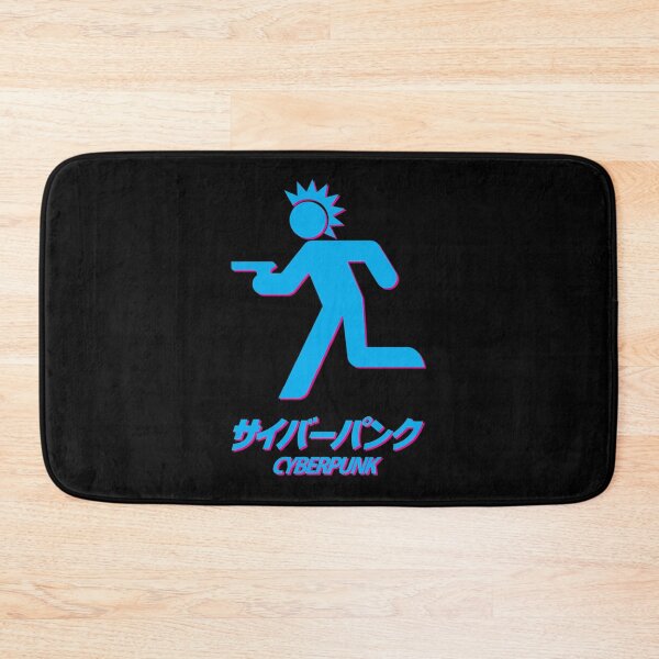 Item preview, Cyberpunk Logo Figure and Text Blue Essential designed and sold by JEROMEDANVERS.