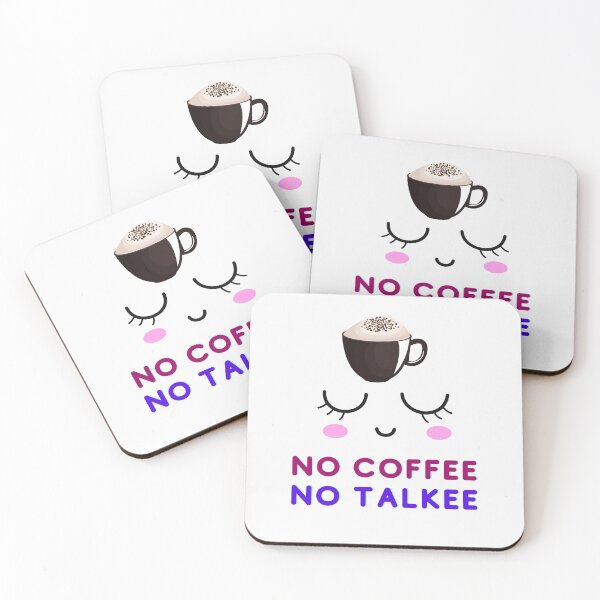 Item preview,  No Coffee No Talkee Funny Coffee lovers designed and sold by BhavyaBathla.
