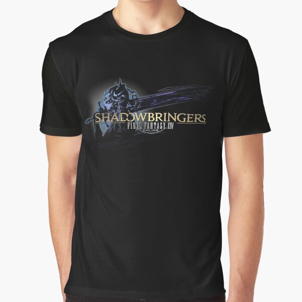 Vista previa del artículo con la obra «Logotipo de Final Fantasy XIV: Shadowbringers», diseñado y vendido por rhodry.