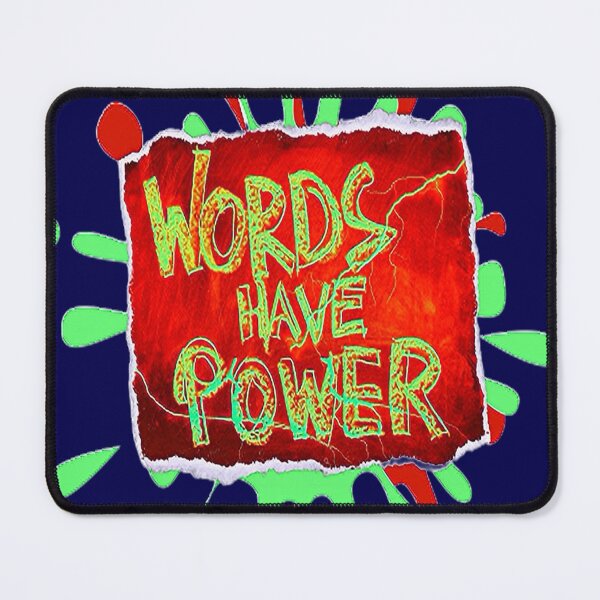 Item preview, Words Have Power Lettering Design,2, Words, Illustration Abstracto, Motivational Quotes designed and sold by Adri Barnard.