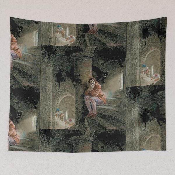 Item preview, Dark Thoughts - Arthur Hughes  designed and sold by Vintage Designs +.