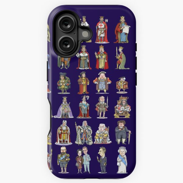 English and British Monarchs: The Complete Set (Alternate version) iPhone Tough Case