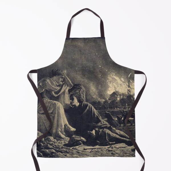 Item preview, Cykl 'Wojna', V. Pożoga by Artur Grottger . 1863. Artur Grottger (1837–1867) designed and sold by Vintage Designs +.