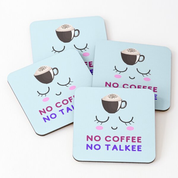 Item preview, No Coffee No Talkee Funny Coffee lovers designed and sold by BhavyaBathla.