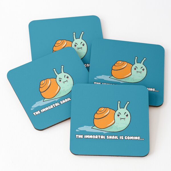 Item preview, The Immortal Snail (Snail Assassin) designed and sold by Happy Puppy Print On Demand.