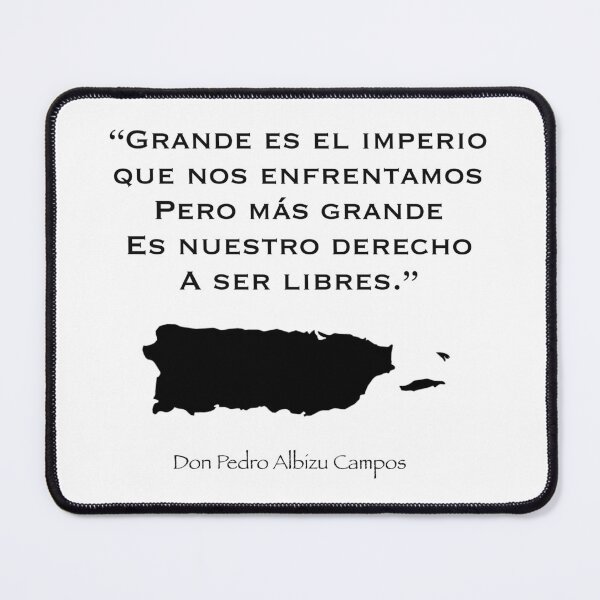 Item preview, Pedro Albizu Campos Quote designed and sold by SoLunAgua ..